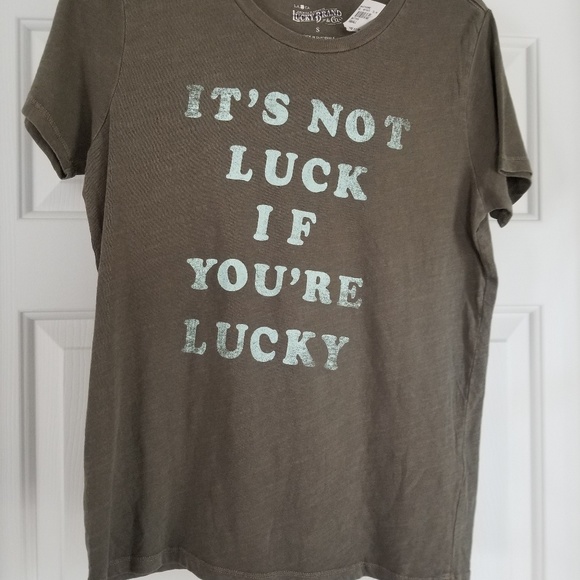 NWT Lucky brand tshirt size small - Picture 1 of 2